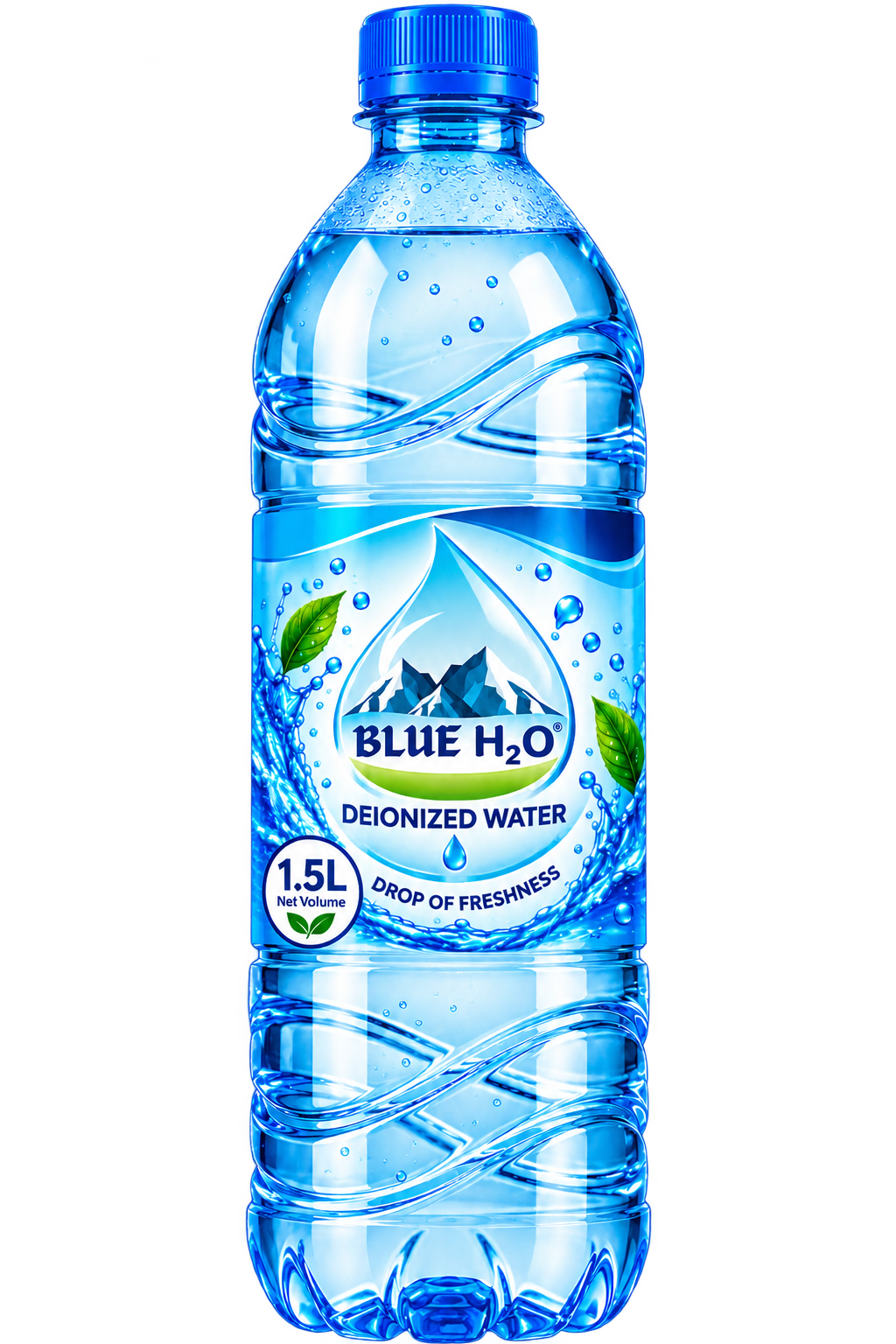 1.5L Deionized Water Bottle