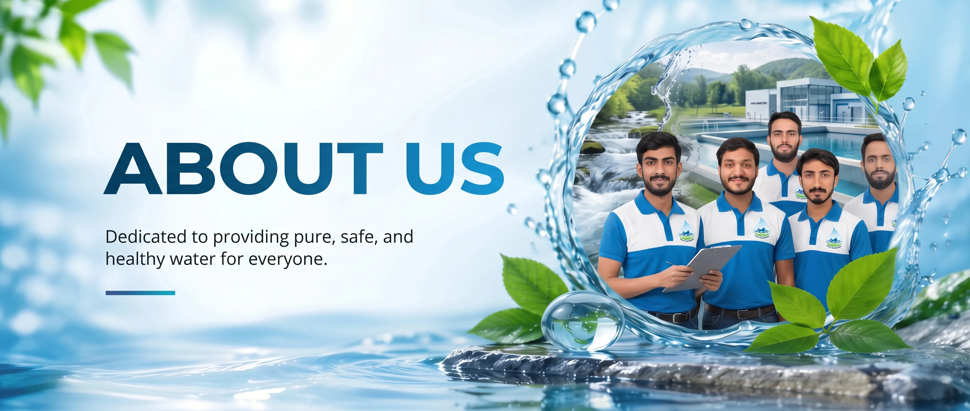 About BlueH2O: dedicated to providing pure, safe, and healthy water