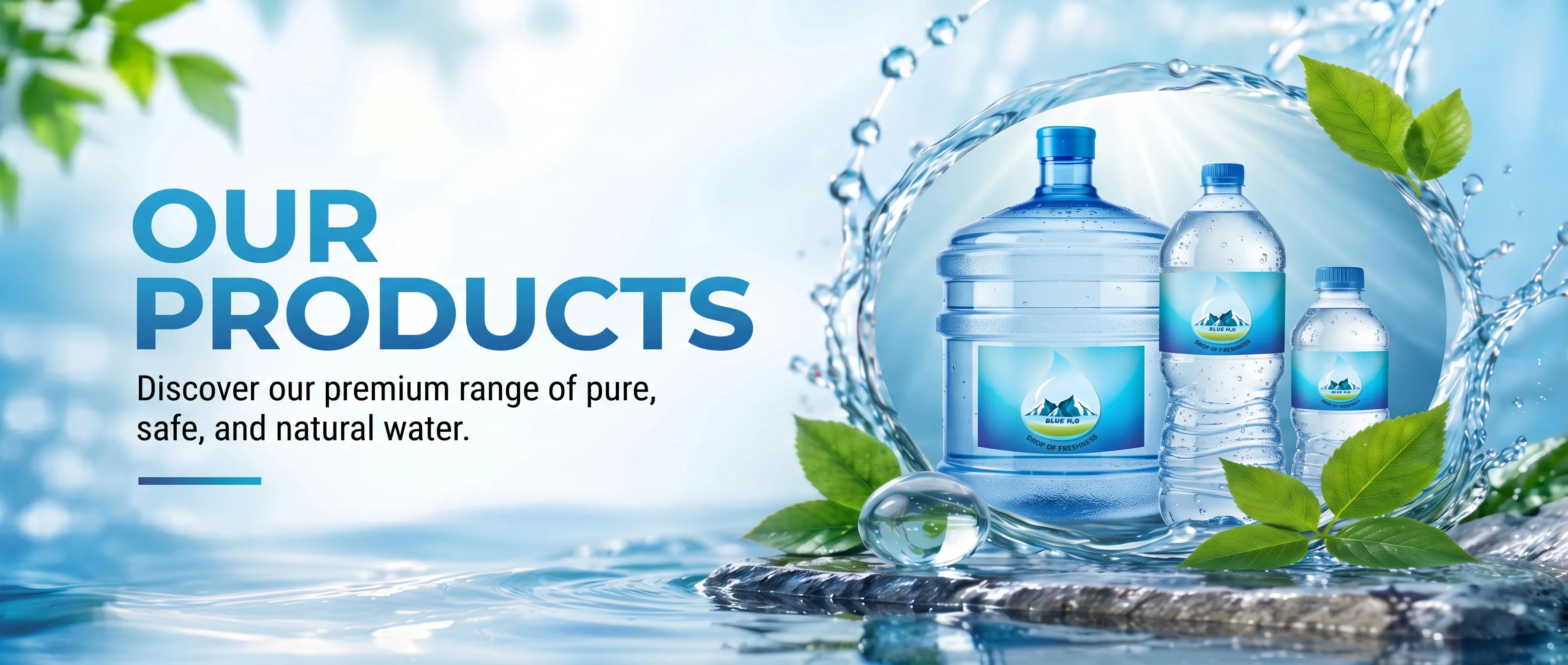 BlueH2O product range