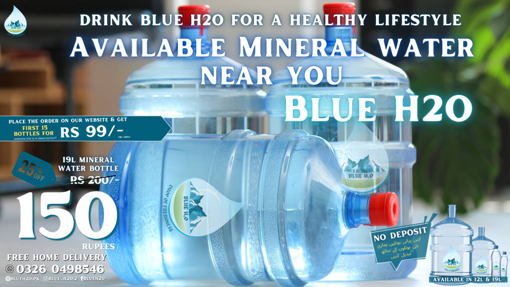 mineral water in airport housing society